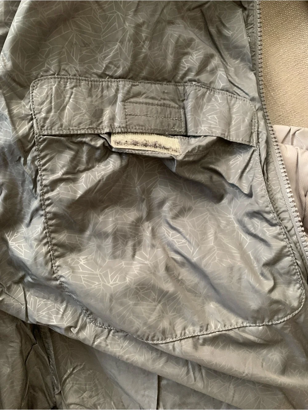 NEW The North Face Two-Tone Gray Jacket